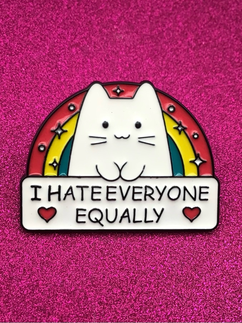 Everyone Enamel Pin